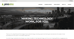 Desktop Screenshot of pinewire.com